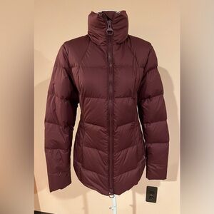 Athleta XXS Downtown Down Winter Puffer Jacket Coat Ski Feather Warm Quilted